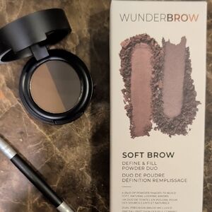 Wunderbrow Soft Brow Define & Fill Duo - Dark Brown